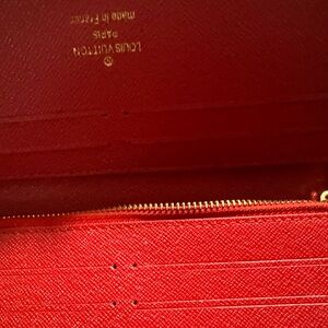 Louis Vuitton Vibrant Red Wallet